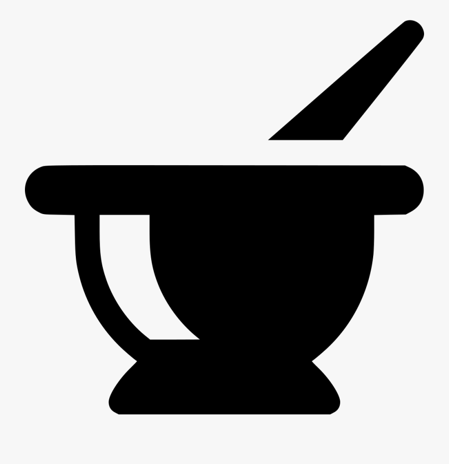 Mixing Bowl - Mortar And Pestle Svg, Transparent Clipart