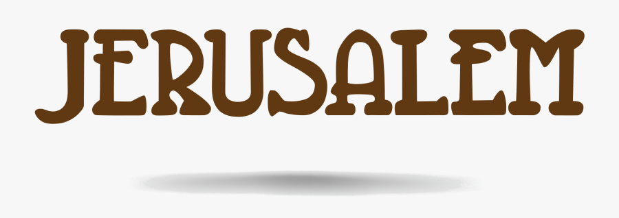 Logo Jerusalem, Transparent Clipart