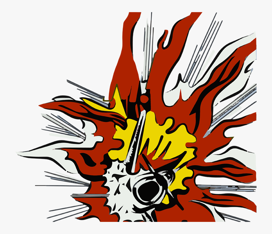 Roy Lichtenstein Whaam, Transparent Clipart