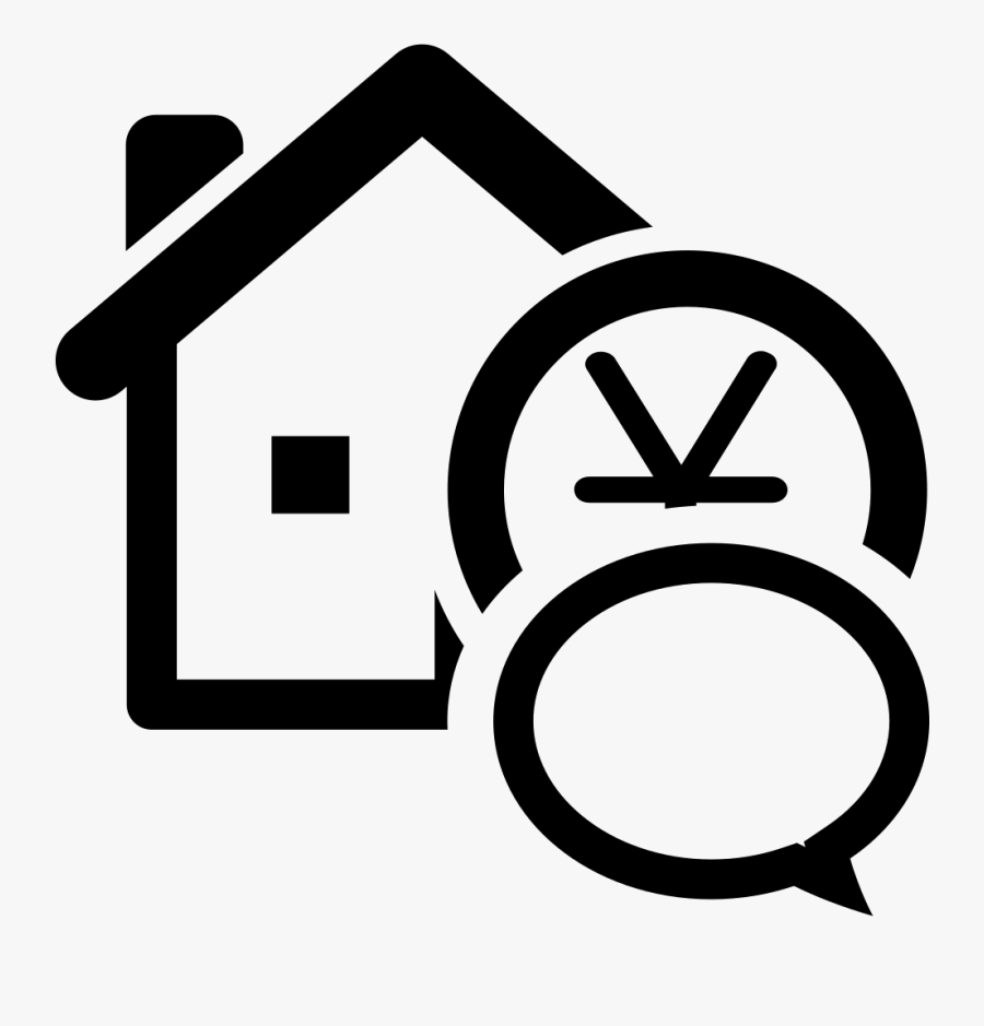 Real Estate Agent - Rent House Logo Vector, Transparent Clipart