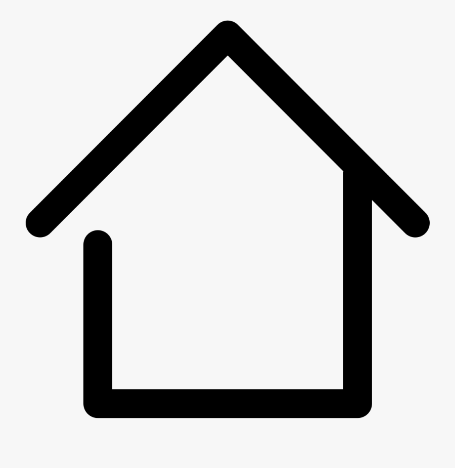Real Estate Clipart Png File Clip Art Freeuse - White Home Button Icon, Transparent Clipart