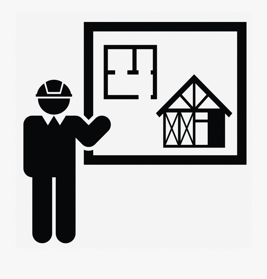 Line,real Art,house,line Art,art - Building Construction Icon Png, Transparent Clipart