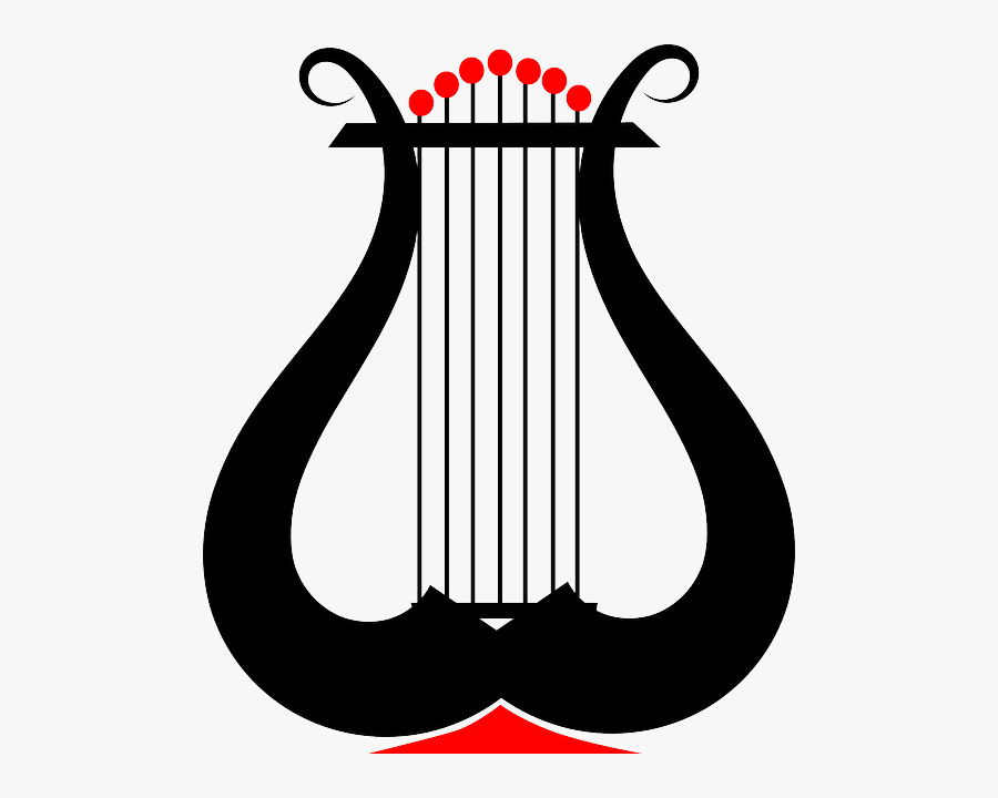 Music, Instrument, Old, String, Harp - Lyre Png, Transparent Clipart
