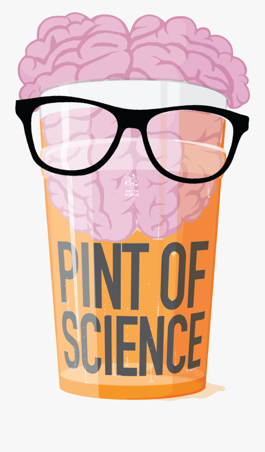 Measuring Clipart One Pint - Pint Of Science 2018, Transparent Clipart
