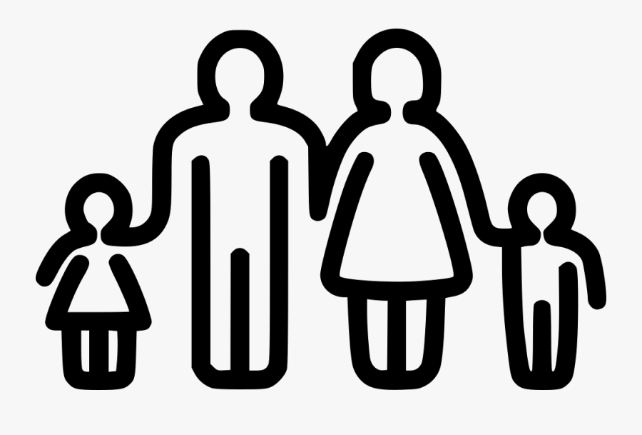 Mother And Children Png - Family Icon Png Transparent, Transparent Clipart