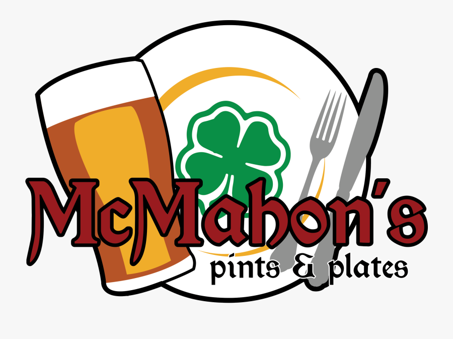 Mcmahons Pints And Plates Logo, Transparent Clipart
