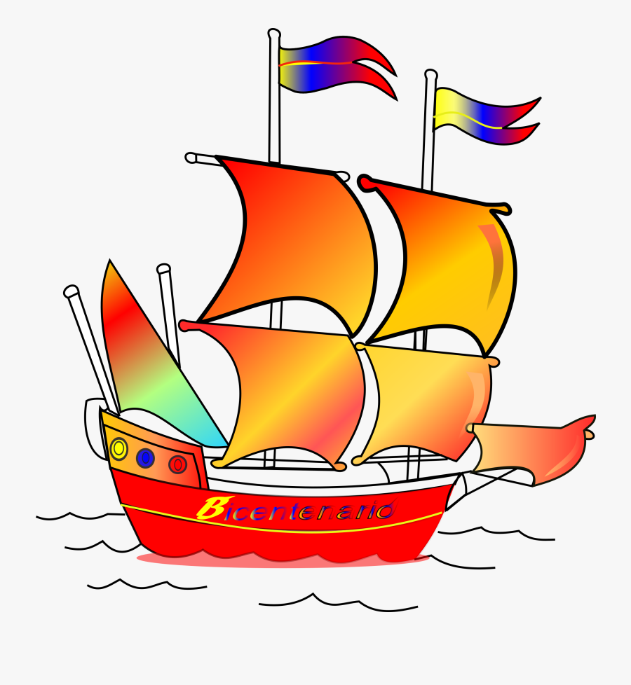 Sailboat Clipart Barco - Gambar Kapal Perahu Layar, Transparent Clipart