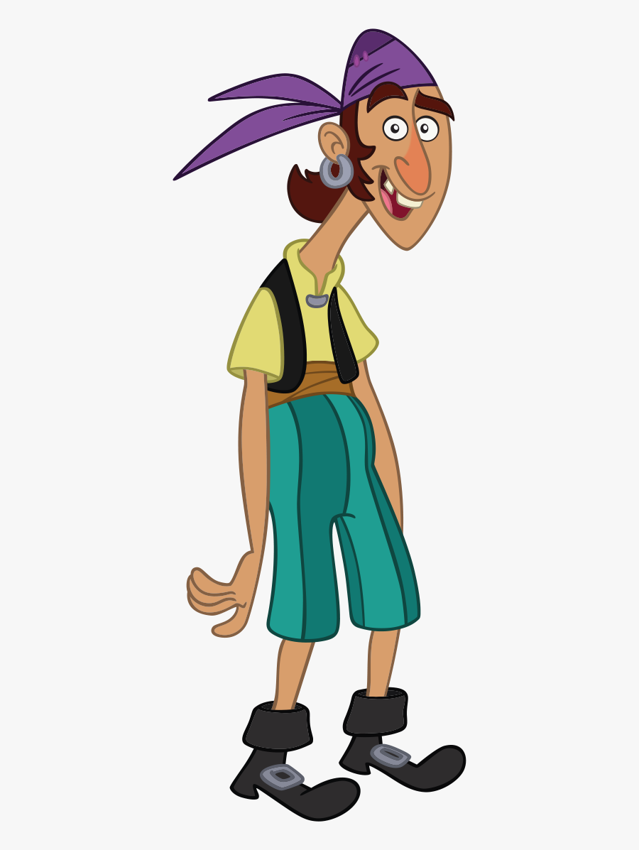 Pascal Drawing Tangled Coloring Page - Jake And The Neverland Pirates Bad Guy, Transparent Clipart