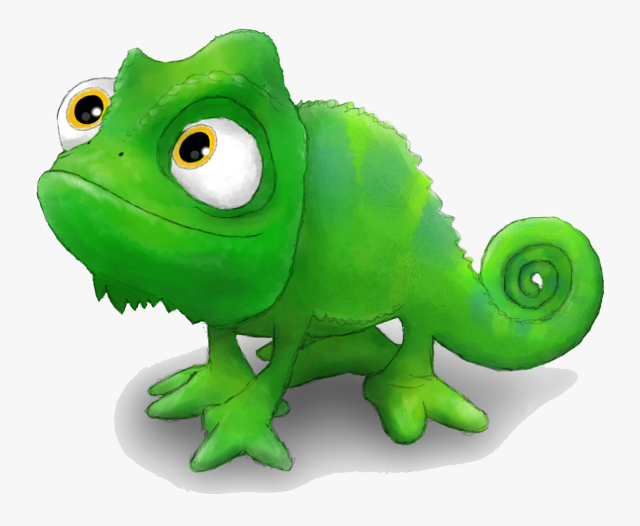 Clip Art Cartoon Chameleon - Pascal Tangled , Free Transparent Clipart - Cl...