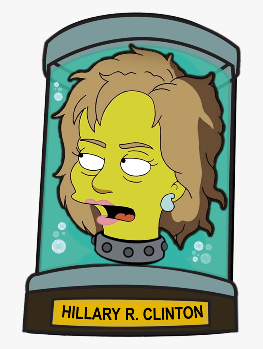 Hillary Clinton Head In A Jar, Transparent Clipart