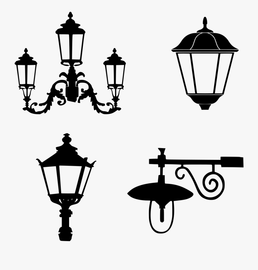 Street Light Clipart , Png Download - Street Lamp Svg, Transparent Clipart