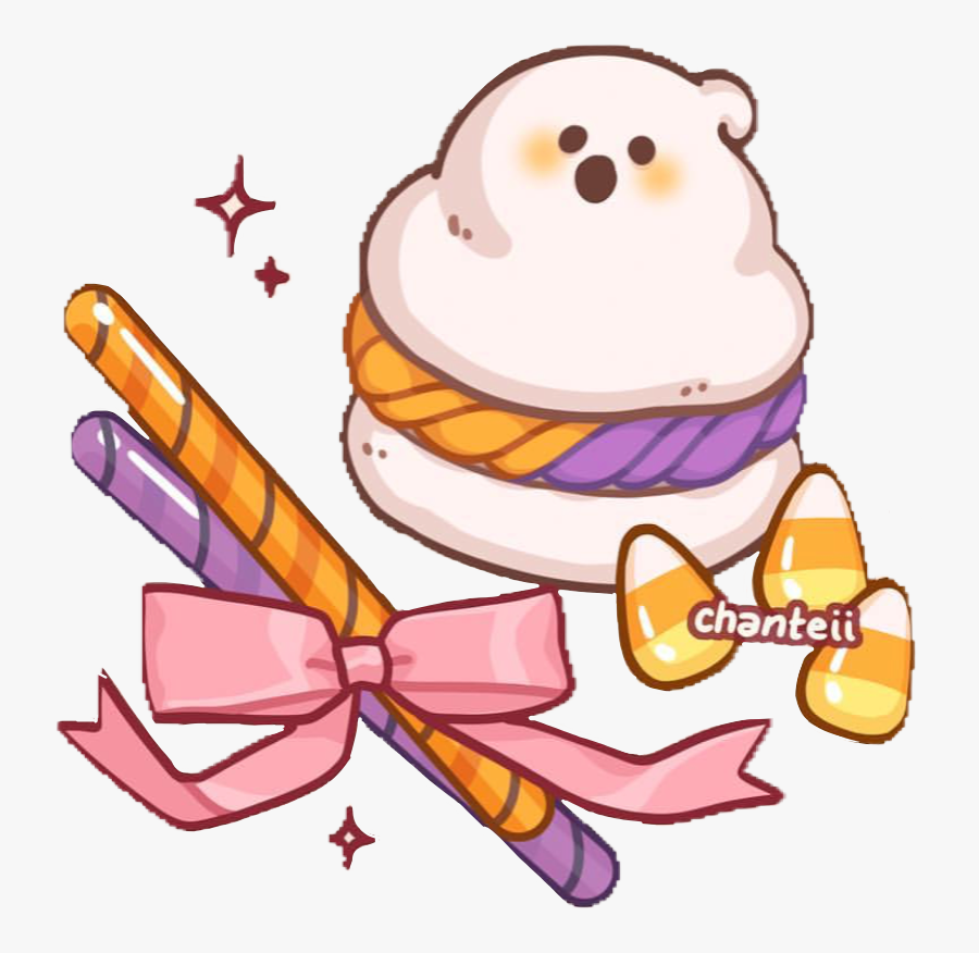 #halloween #ghost #candy #kawaii #cute #freetoedit - Kawaii Cute Halloween, Transparent Clipart