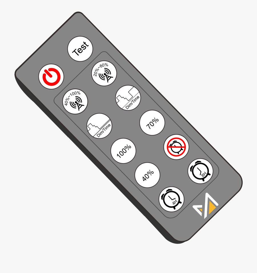 Outbeam Solar Street Light-romote Controller - Illustration, Transparent Clipart