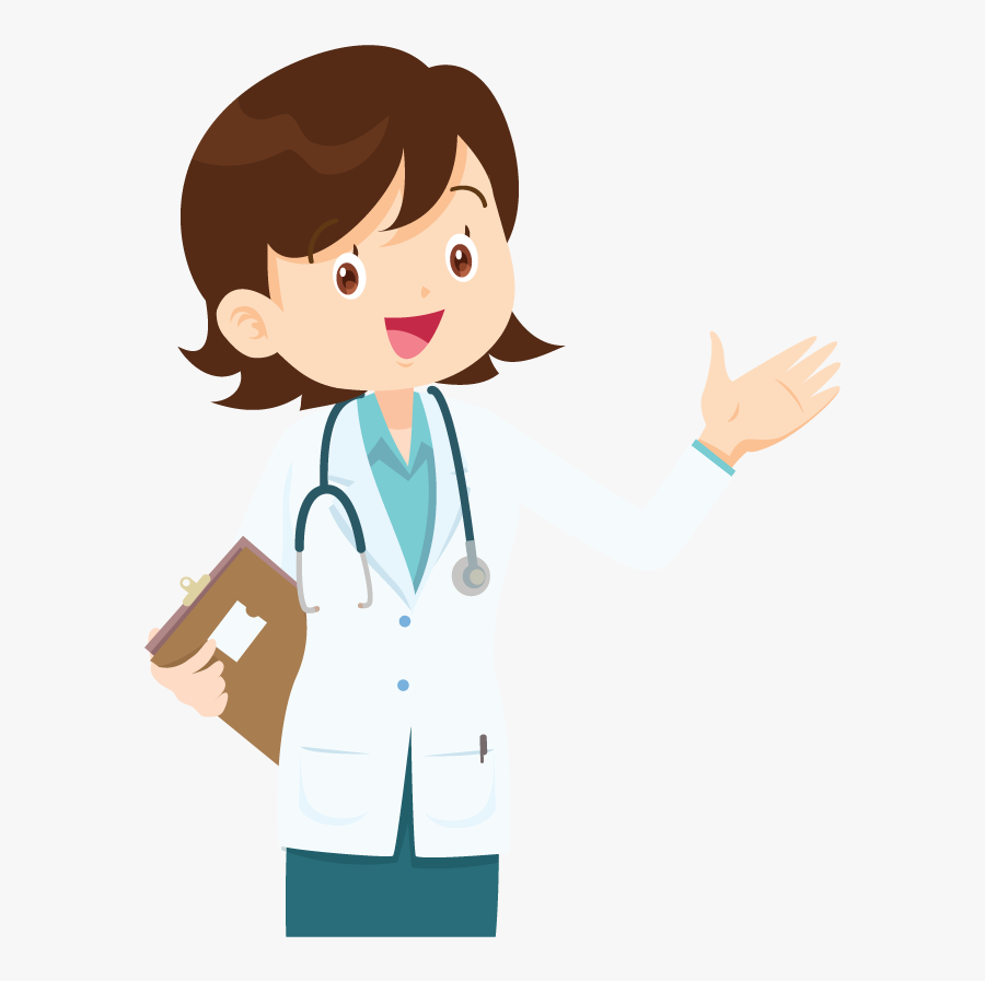 Pediatric Walk In Clinic - Doctor Presentation Clipart, Transparent Clipart