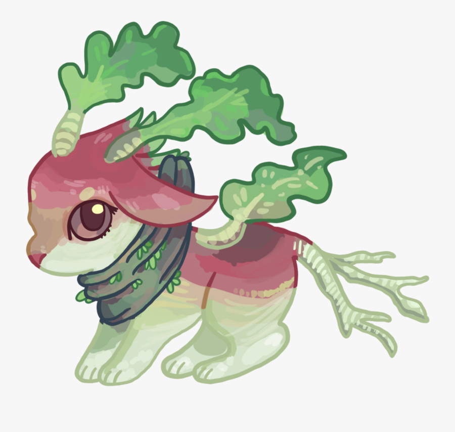 Dappervolk Turnipling, Transparent Clipart