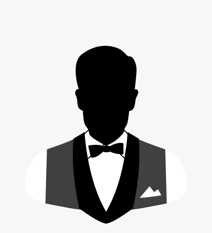Computer Icons Education - Professional Gentleman Bowtie Silhouette Icon, Transparent Clipart