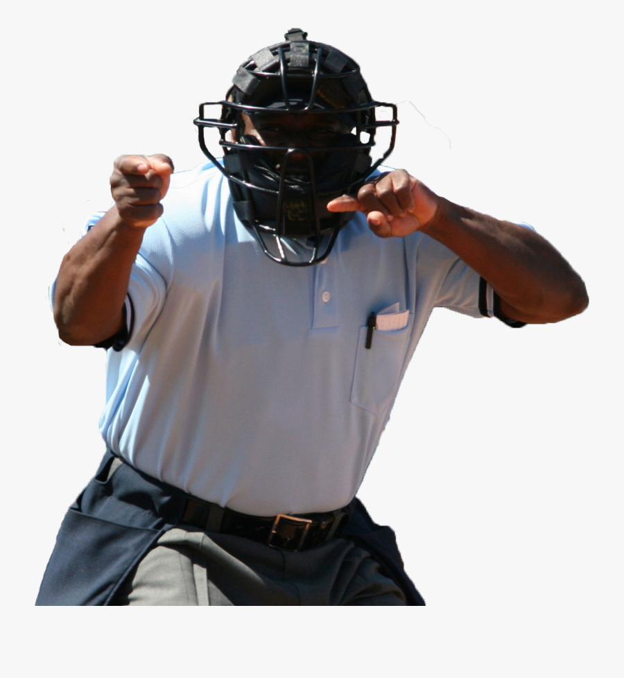 Transparent Baseball Umpire Clipart Baseball Umpire , Free