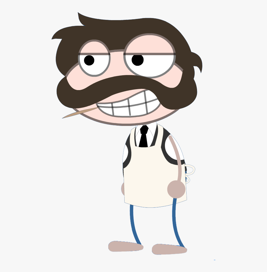 Nessiepubbartender - Convict Cartoon Transparent Background, Transparent Clipart