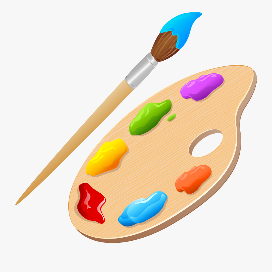 Palette, Transparent Clipart