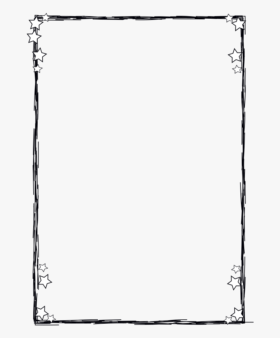 Clip Art Cadre Toile Pic Et - Harry Potter Page Border, Transparent Clipart