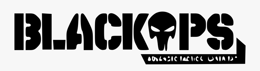 Black Ops Png Logo, Transparent Clipart