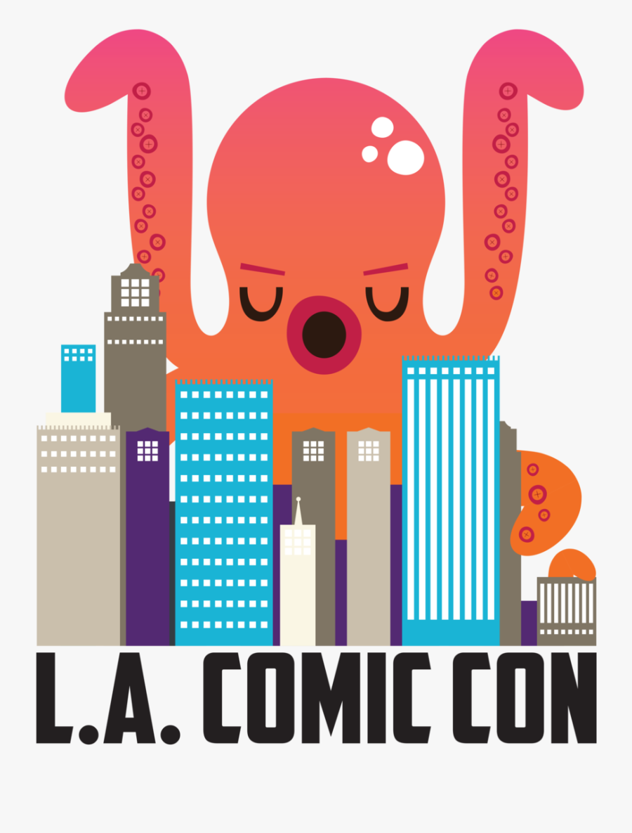 Copy Of Lacc Logo Newclrway - Los Angeles Comic Con 2018, Transparent Clipart