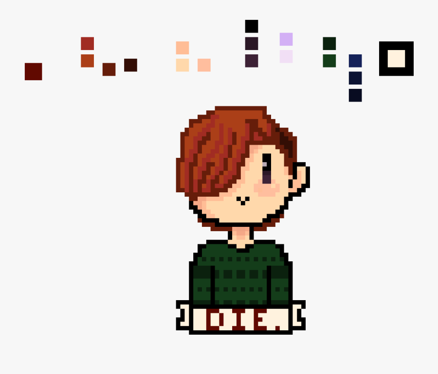 Die And Color Pallet - Cartoon, Transparent Clipart