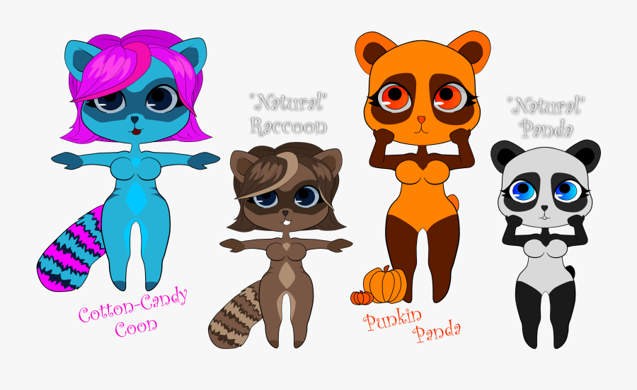 Color Pallet Critters - Cartoon, Transparent Clipart