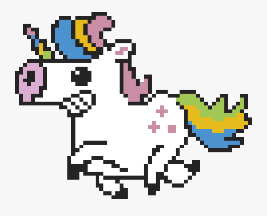 Sandbox Art No Color , Png Download - Pixel Unicorn Png, Transparent Clipart
