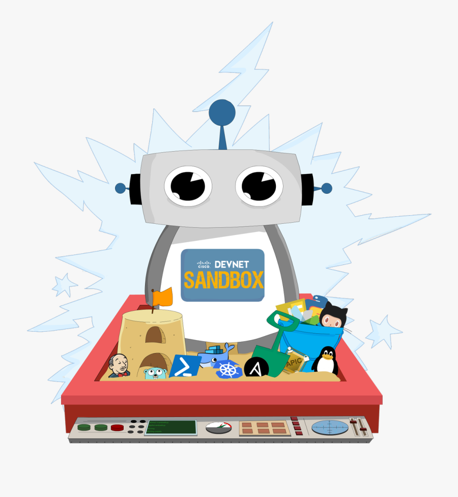 Devnet Robot, Transparent Clipart