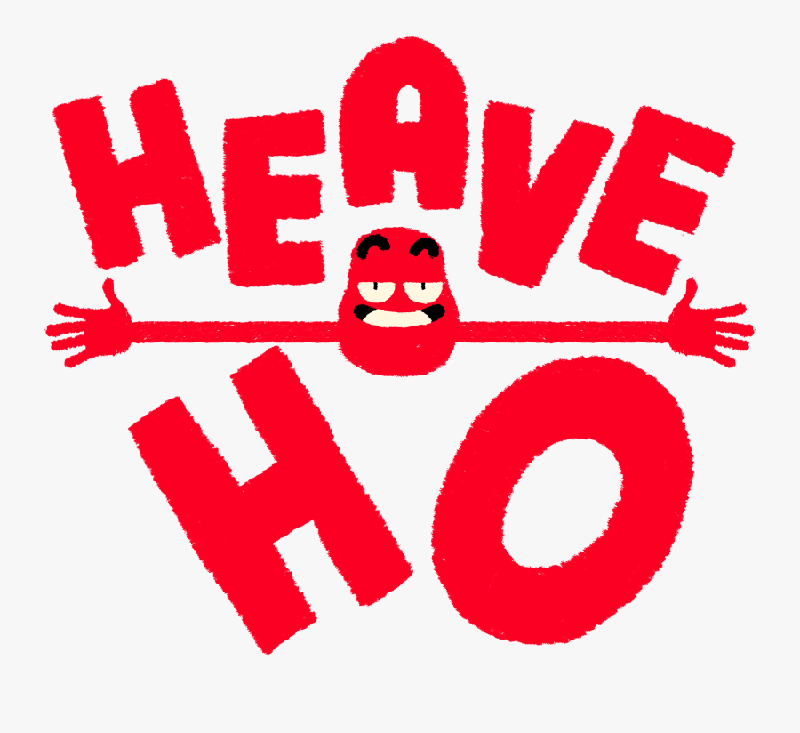 Heave Ho Logo, Transparent Clipart
