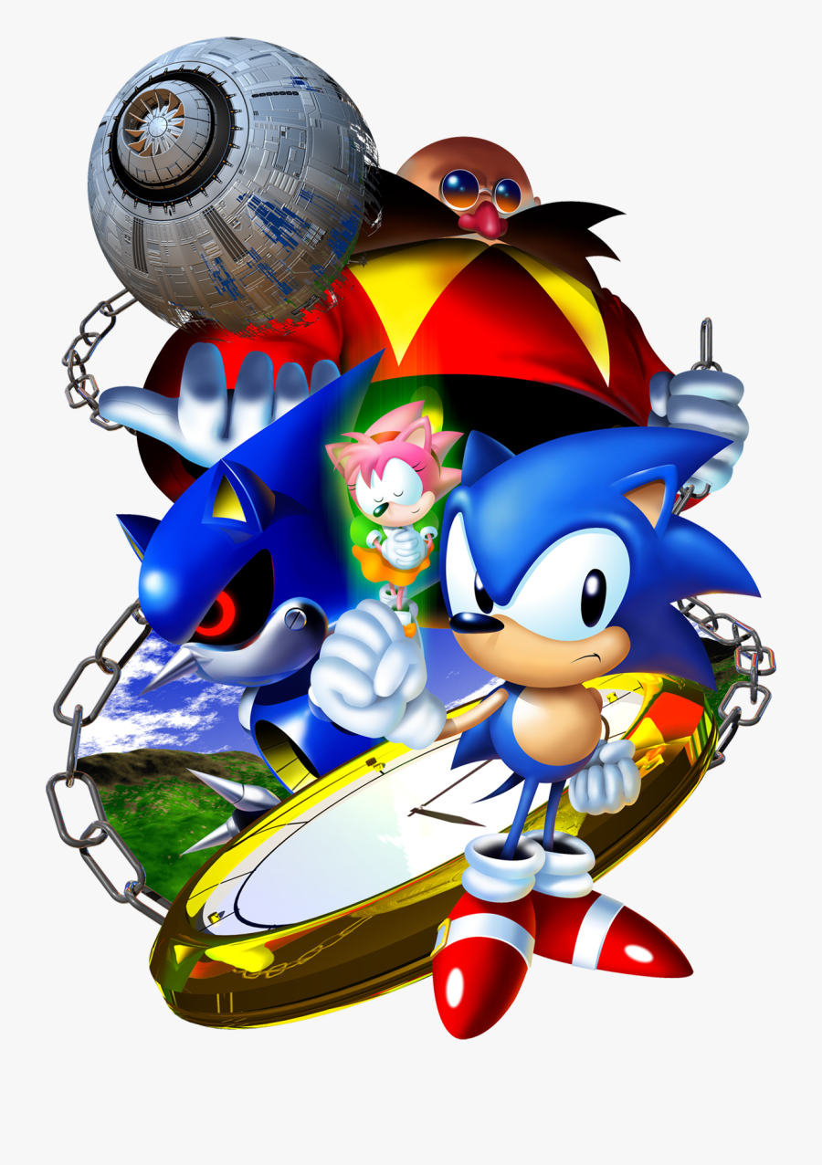 Sonic Cd, Transparent Clipart