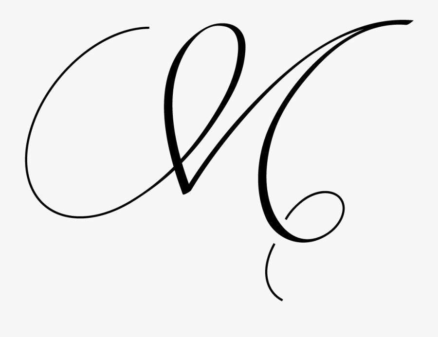 Circle Monogram M Monogram, Transparent Clipart