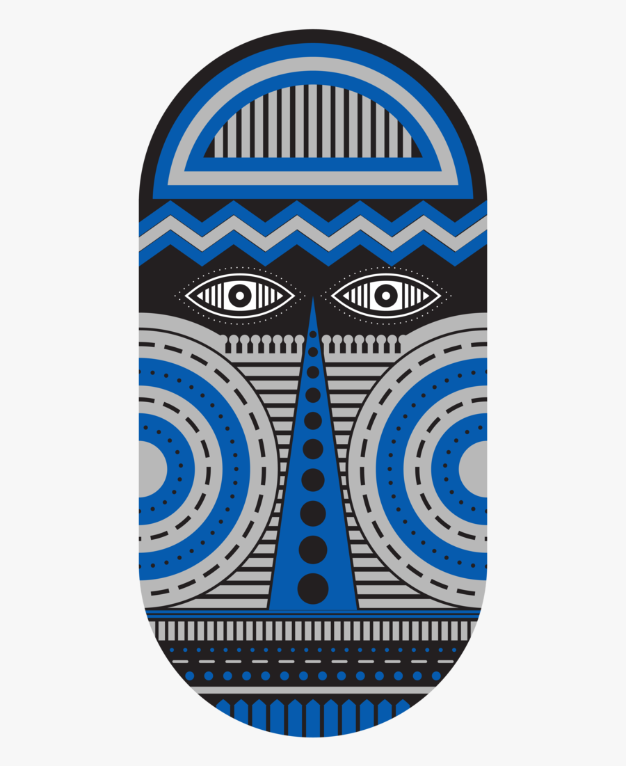Blue Illuminati Tribal - Circle, Transparent Clipart
