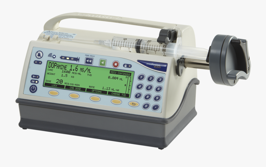 Medfusion® 4000 Syringe Pump - Medfusion 4000, Transparent Clipart