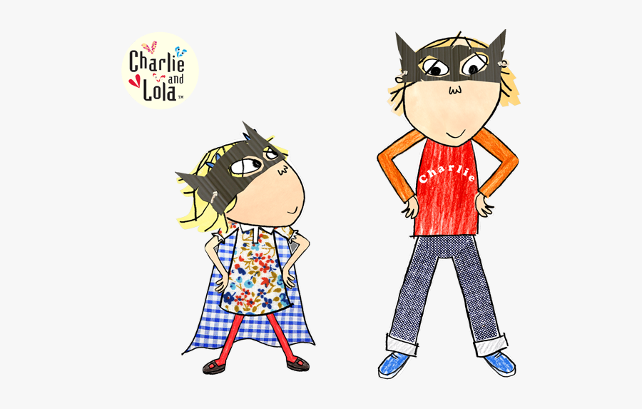 Charlie And Lola Illustration, Transparent Clipart