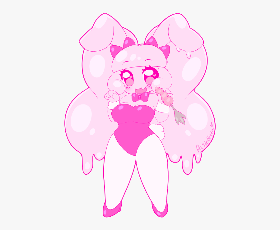 Pokémon X And Y Parfait Flower Pink White Flowering - Cartoon, Transparent Clipart