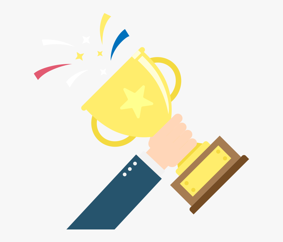 Vector Transparent Trophy Png, Transparent Clipart
