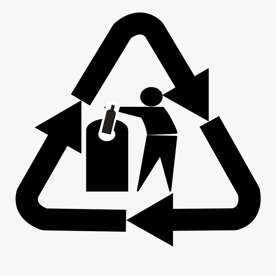 White Recycle Logo Png - Acrylonitrile Butadiene Styrene Symbol, Transparent Clipart