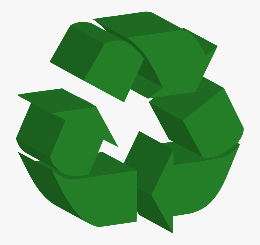 File - Recycling Symbol3d - Svg - Wikimedia Commons - Recycling Symbol, Transparent Clipart