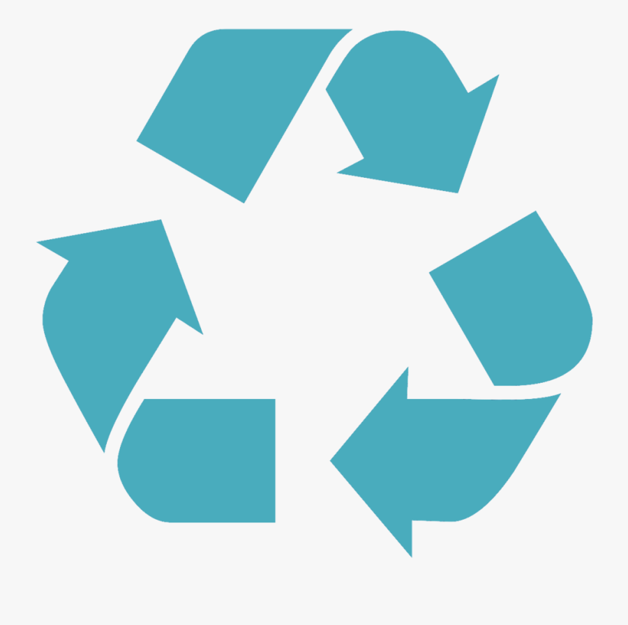 Transparent Fiber Png - Dark Green Recycling Symbol, Transparent Clipart