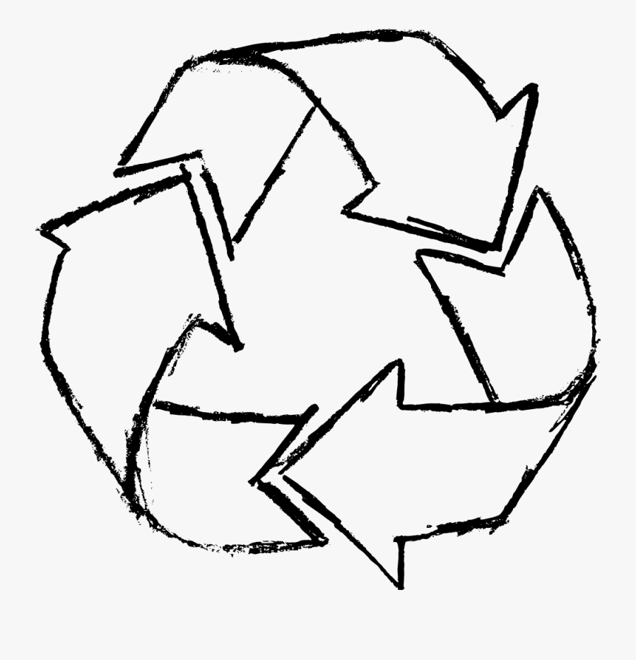 Transparent White Recycle Symbol Png - Recycle Logo Png White, Transparent Clipart