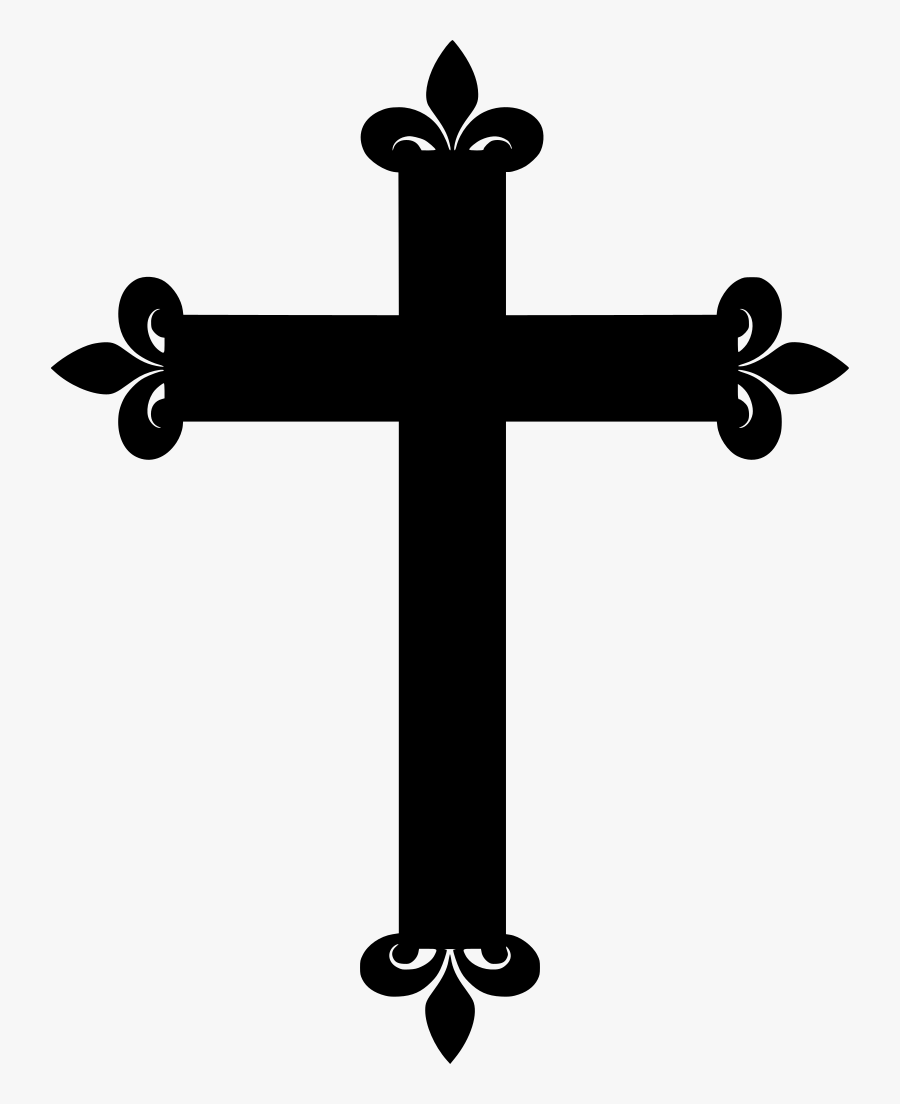 Catholic Cross Clip Art, Transparent Clipart