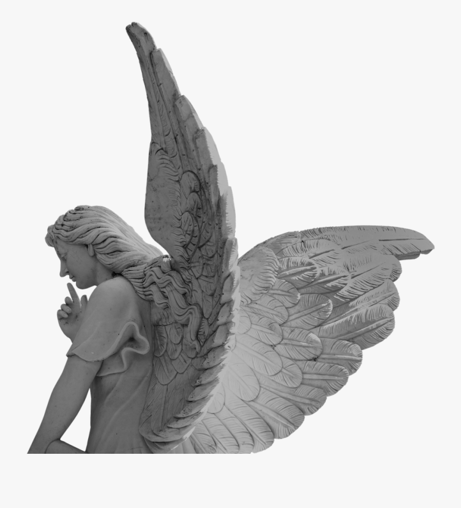 Guardian Angel Png - Angel Statue Transparent Background, Transparent Clipart