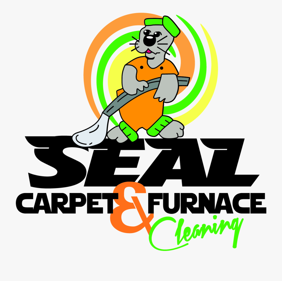 Seal Carpet & Furnace Cleaning Calgary Airdrie Chestermere - Graphic Design, Transparent Clipart
