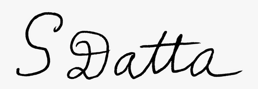 File - Dattasignature2, Transparent Clipart