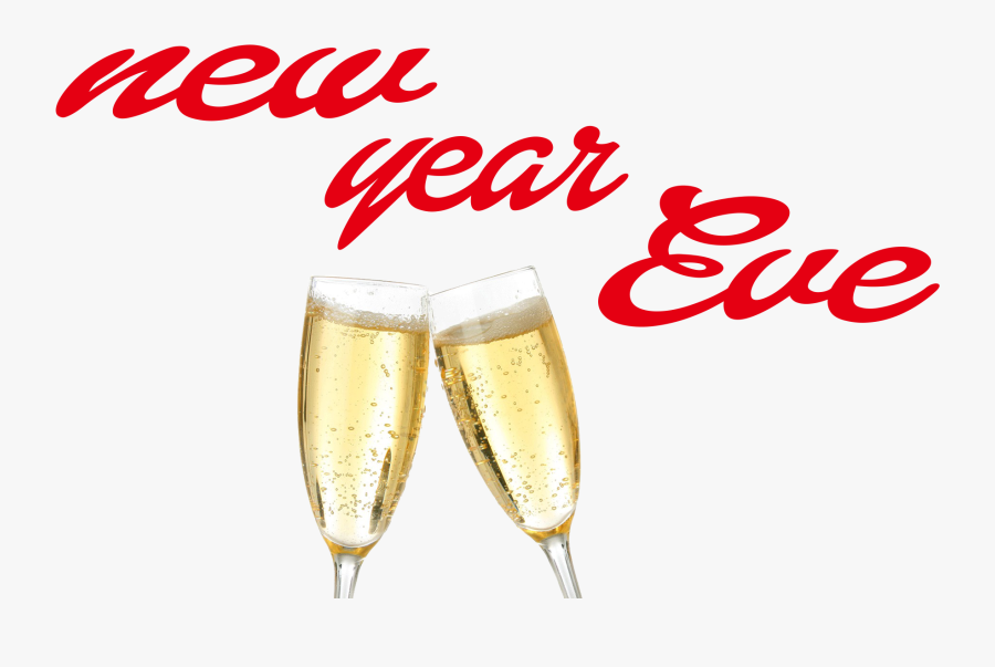 New Year Eve Png Free Image Download - Transparent Champagne Bottle And Glasses, Transparent Clipart