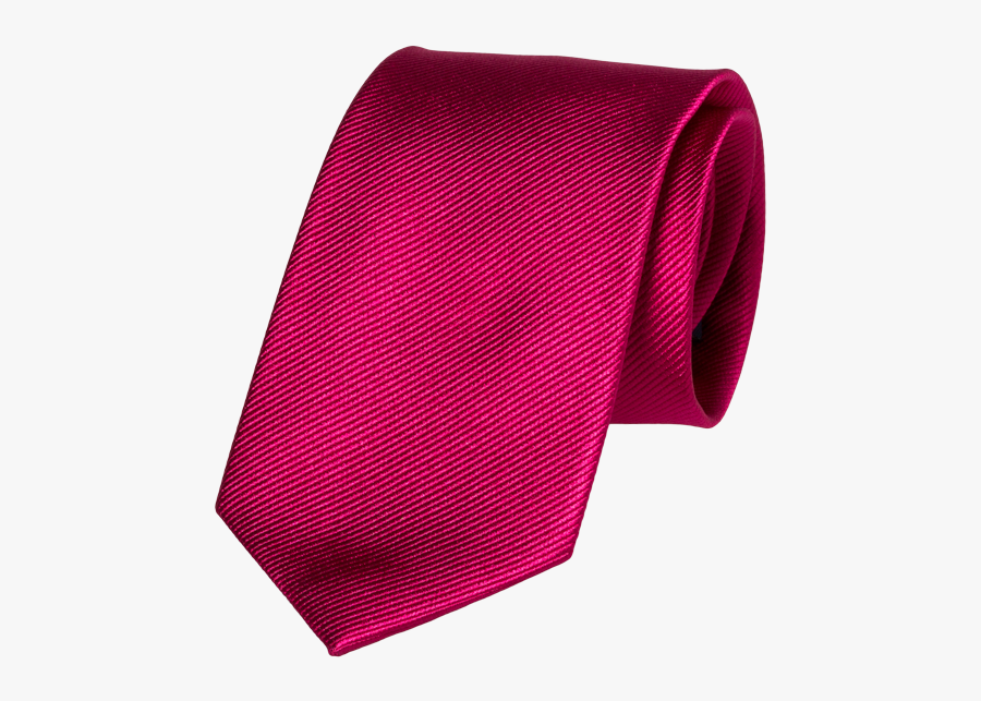 Fuchsia Silk Tie - Corbata Fucsia, Transparent Clipart