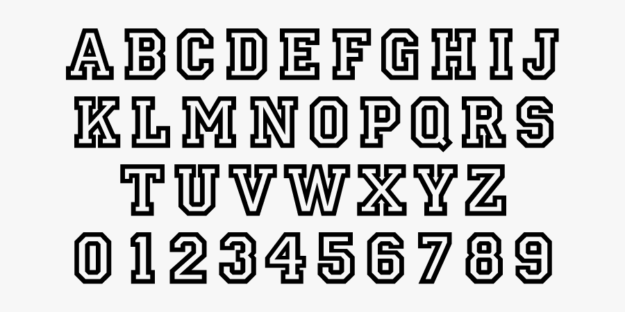 Clip Art Lettering I Love Allstar - Font, Transparent Clipart