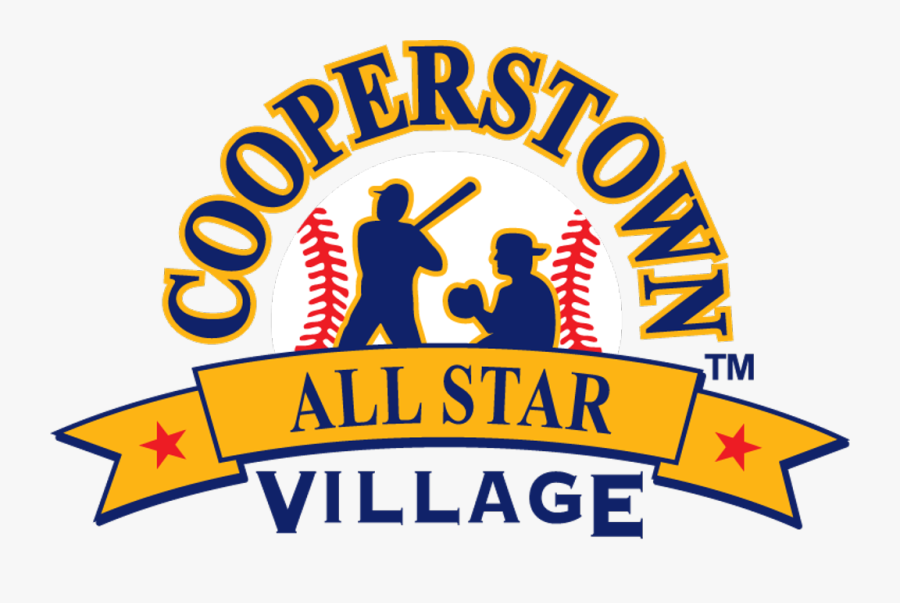 Cooperstown All Star Village Logo, Transparent Clipart